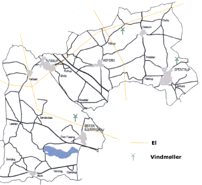 Vindmller og el-forsyning i Purhus Kommune