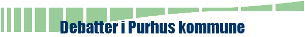 Debatter i Purhus kommune