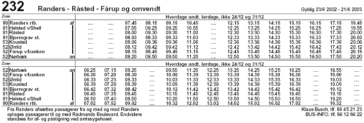 Kreplan Randers - Rsted - Frup