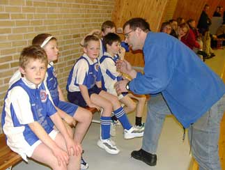 Pep talk inden kamp